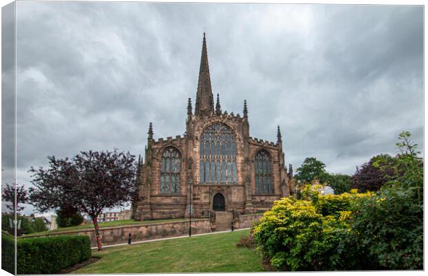 Rotheham Minster Canvas Print by J Biggadike