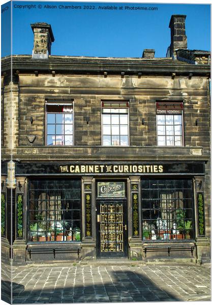 Haworth West Yorkshire  Canvas Print by Alison Chambers