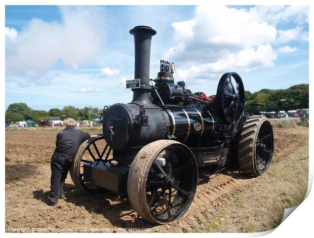 The Mighty Margaret A Timeless Symbol of Farming I Print by Stephen Hamer