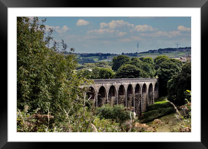 Thornton Viaduct West Yorkshire 02 Framed Mounted Print by Glen Allen