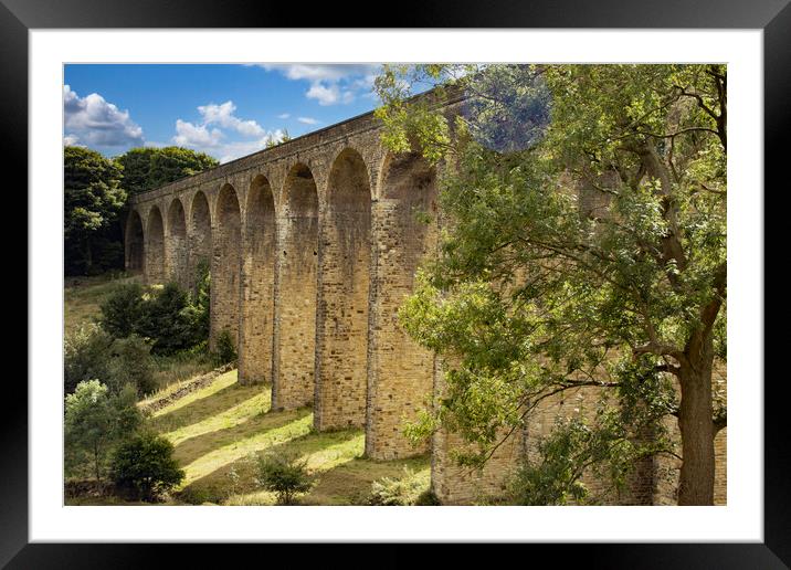 Thornton Viaduct West Yorkshire 03 Framed Mounted Print by Glen Allen
