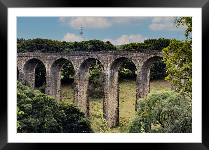 Thornton Viaduct West Yorkshire 04 Framed Mounted Print by Glen Allen