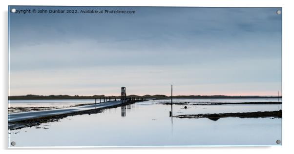 Dawn Crossing Acrylic by John Dunbar