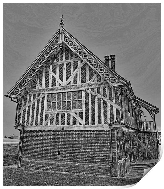 Moot Hall, Aldeburgh Print by Joyce Storey