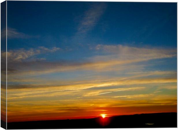 Beautiful Ottawa Sunset Canvas Print by Stephanie Moore