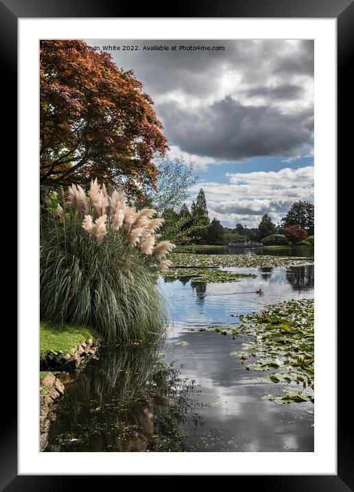Sheffield Park  Framed Mounted Print by Kevin White