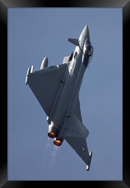 Austrian Eurofighter Typhoon Framed Print by J Biggadike