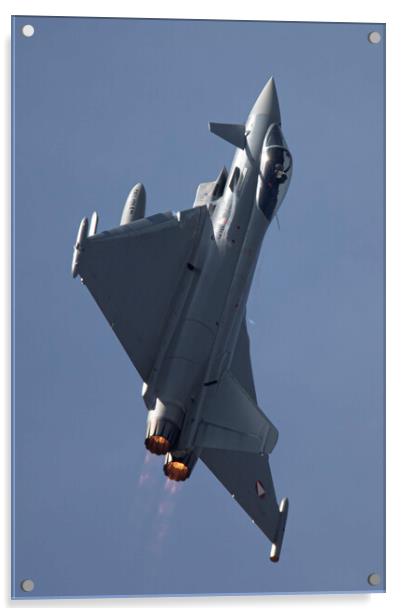 Austrian Eurofighter Typhoon Acrylic by J Biggadike