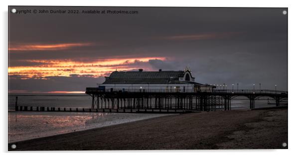 The Pier Acrylic by John Dunbar