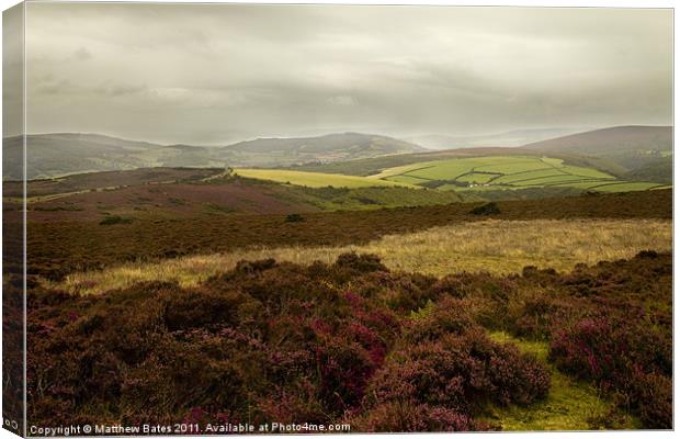 Exmoor Landscape Canvas Print by Matthew Bates