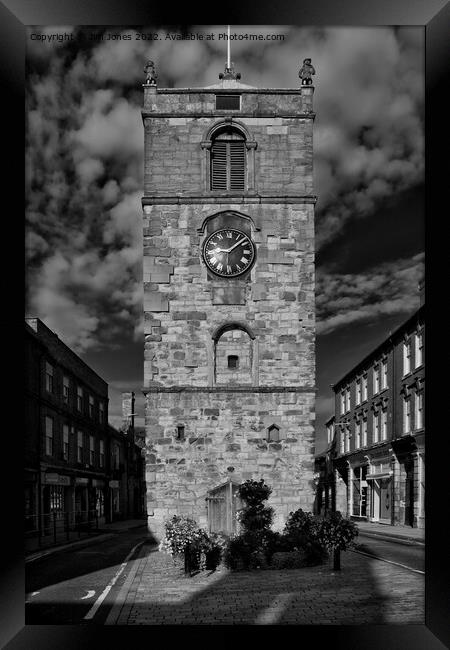 Morpeth Clock Tower Framed Print by Jim Jones