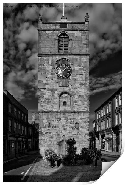 Morpeth Clock Tower Print by Jim Jones