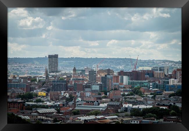 Sheffield Views Framed Print by J Biggadike