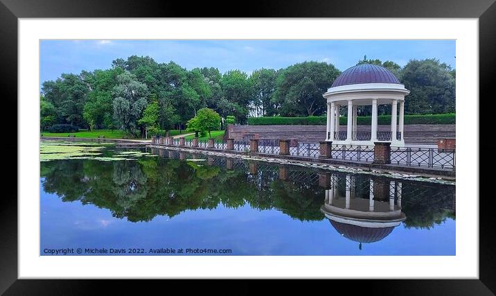 Stanley Park Bandstand Framed Mounted Print by Michele Davis