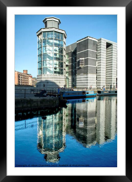Leeds Royal Armouries Framed Mounted Print by Alison Chambers