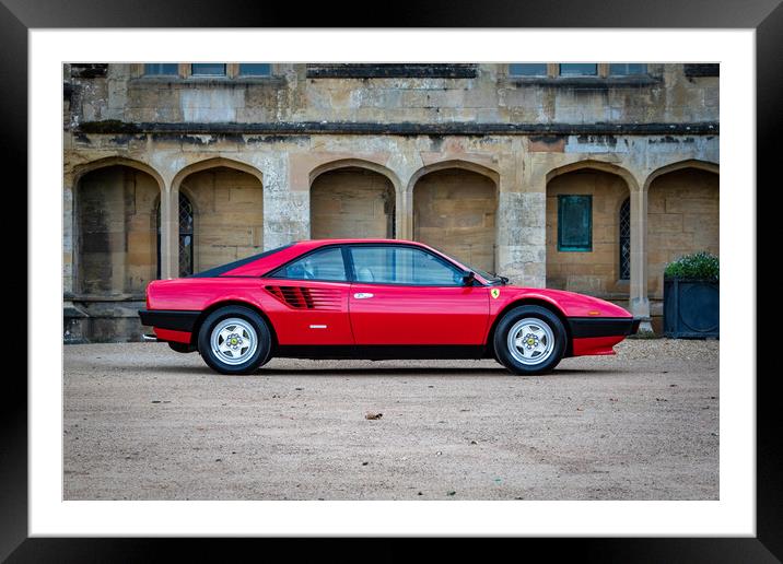 Ferrari Mondial Quattrovalvole Framed Mounted Print by J Biggadike