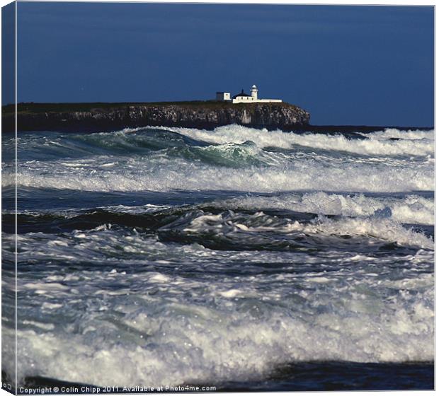 White water Canvas Print by Colin Chipp