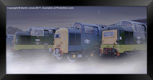 Deltic Dawn Framed Print by K7 Photography