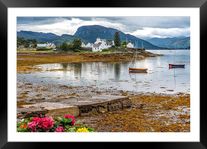 Plockton Bay Framed Mounted Print by Valerie Paterson