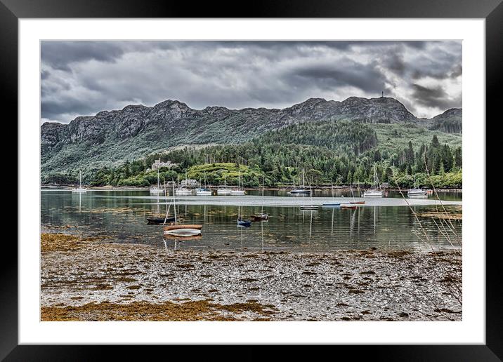 Hills of Plockton Framed Mounted Print by Valerie Paterson