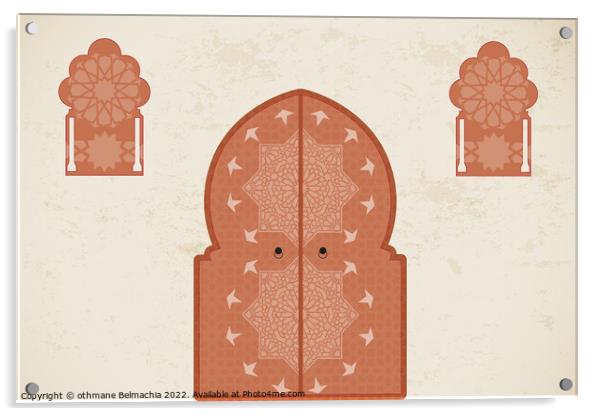 Islamic Arabic Doors & Windows Acrylic by othmane Belmachia