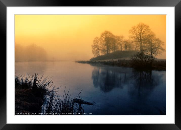 Elterwater Cumbria Framed Mounted Print by David Lewins (LRPS)