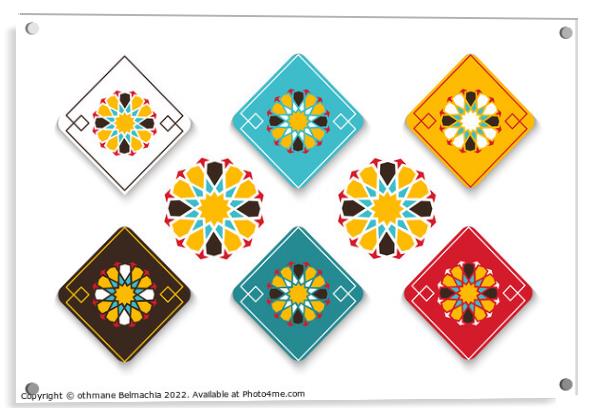 Geometric Islamic Pattern Acrylic by othmane Belmachia