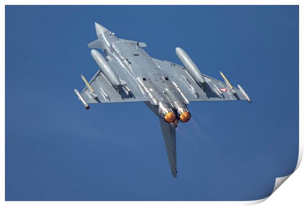 Eurofighter Typhoon Print by J Biggadike