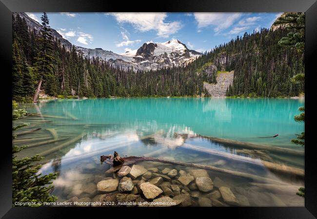 Natural Beauty of Middle Joffre lake Framed Print by Pierre Leclerc Photography