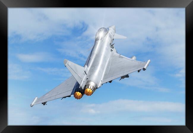 Eurofighter Typhoon Launch Framed Print by J Biggadike