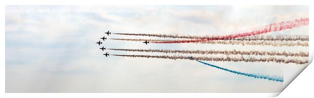 Thrilling Aerobatics at Bournemouth Air Show Print by Derek Daniel