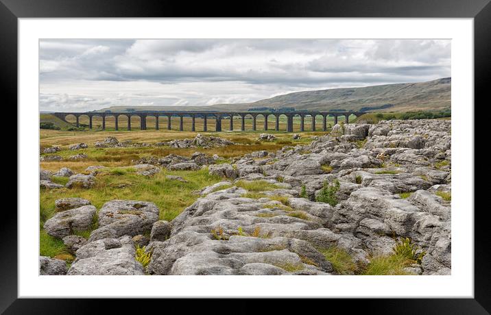 The Ribblehead Viaduct Framed Mounted Print by Mark Godden