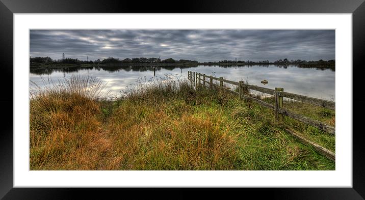 Autumn at Penyfan Pond Framed Mounted Print by Steve Purnell