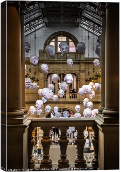 Kelvingrove Floating Heads Canvas Print by RJW Images