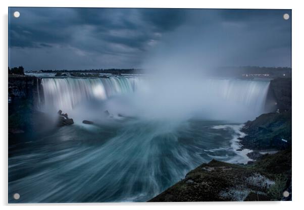 Horseshoe Falls, Niagara Acrylic by Kelly Bailey