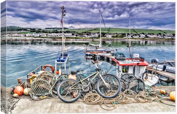 Fishing Tackle Maidens Canvas Print by Valerie Paterson