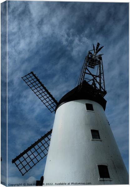 Lytham windmill Canvas Print by Sue HASKER