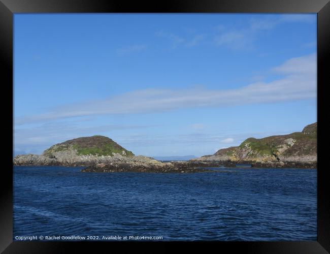 Scottish Isles Framed Print by Rachel Goodfellow