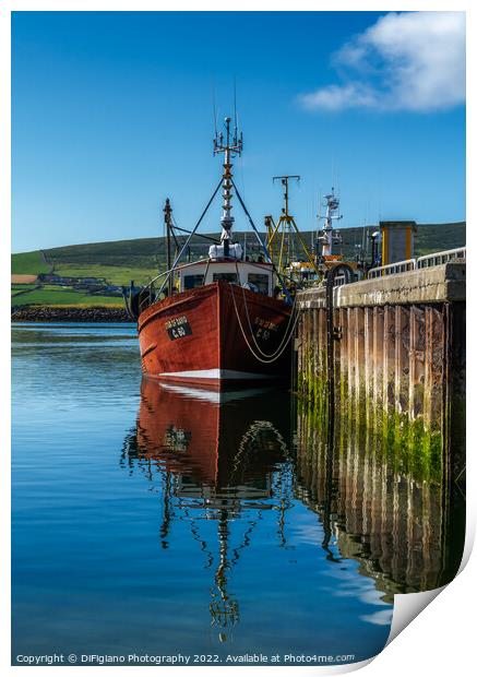 Dingle Harbor Dock Print by DiFigiano Photography