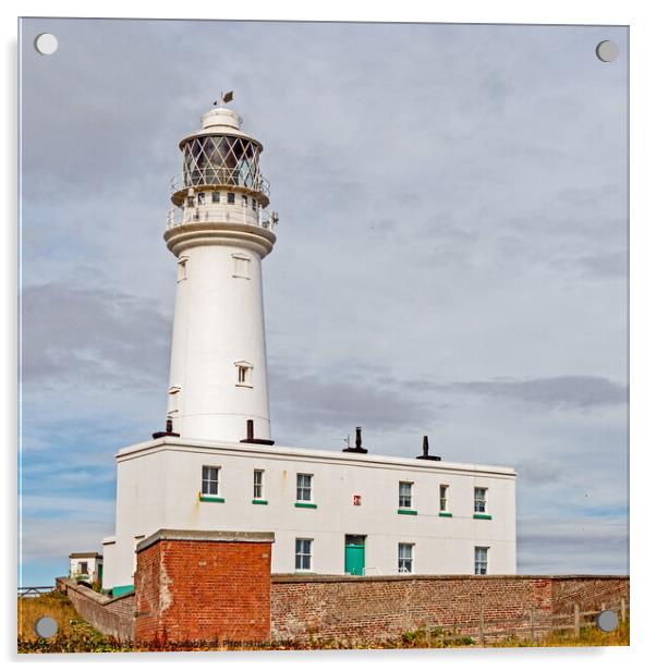 Flanborough Head Lighthouse 2 Acrylic by chris hyde