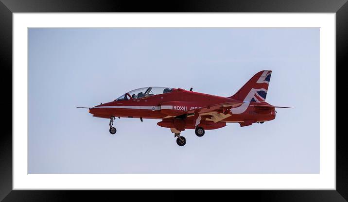 Red Arrows Display Team Framed Mounted Print by Phil Durkin DPAGB BPE4