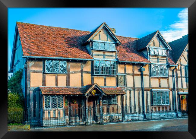Shakespeare's birthplace Framed Print by Bill Allsopp