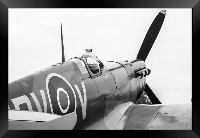 Spitfire MK Vc EE602 Framed Print by J Biggadike