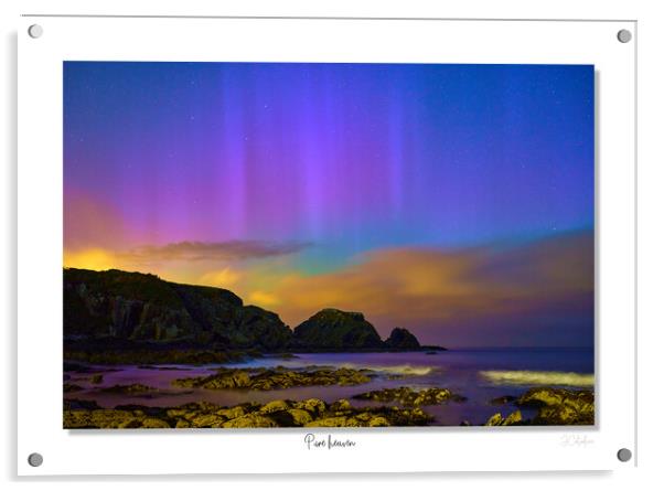 Pure heaven northern lights aurora borealis Acrylic by JC studios LRPS ARPS