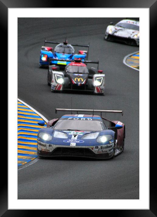 Ford GT Sports Motor Car Framed Mounted Print by Andy Evans Photos