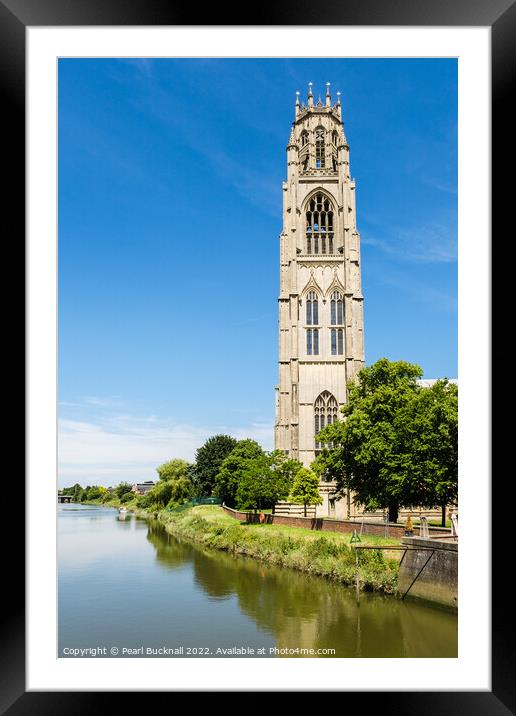 Boston Stump Lincolnshire Framed Mounted Print by Pearl Bucknall