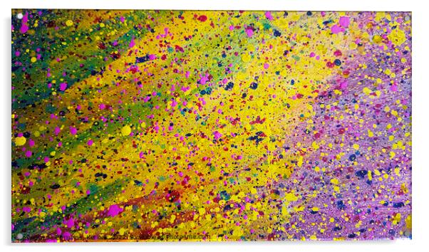 Colourful Abstract Painting Acrylic by Christine Kerioak