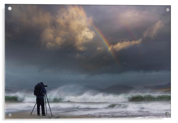 Wild Weather | Isle of Harris Acrylic by John Finney