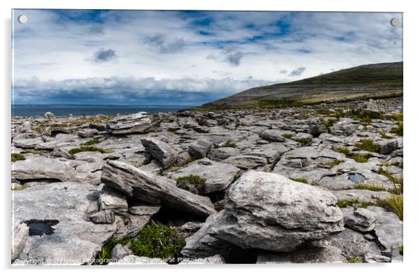 The Burren Coast Acrylic by DiFigiano Photography