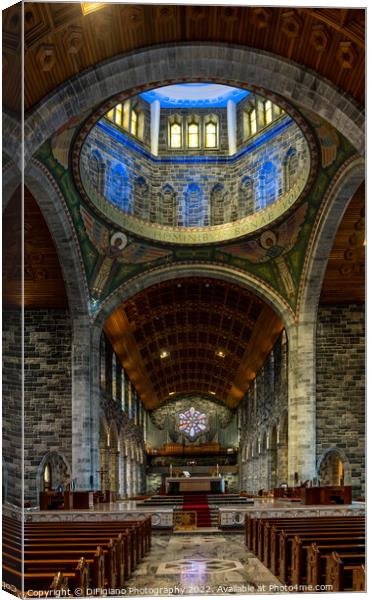 The Galway Cathedral Canvas Print by DiFigiano Photography